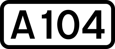 UK road A104