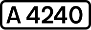 UK road A4240.svg