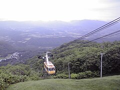 Usuzan Ropeway, Sobetsu, Hokkaido, Japan