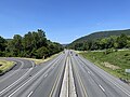 File:US 22-US 322 WB from PA 443 overpass.jpeg