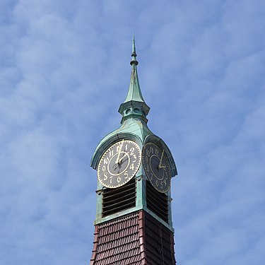 Einbeck town hall clock