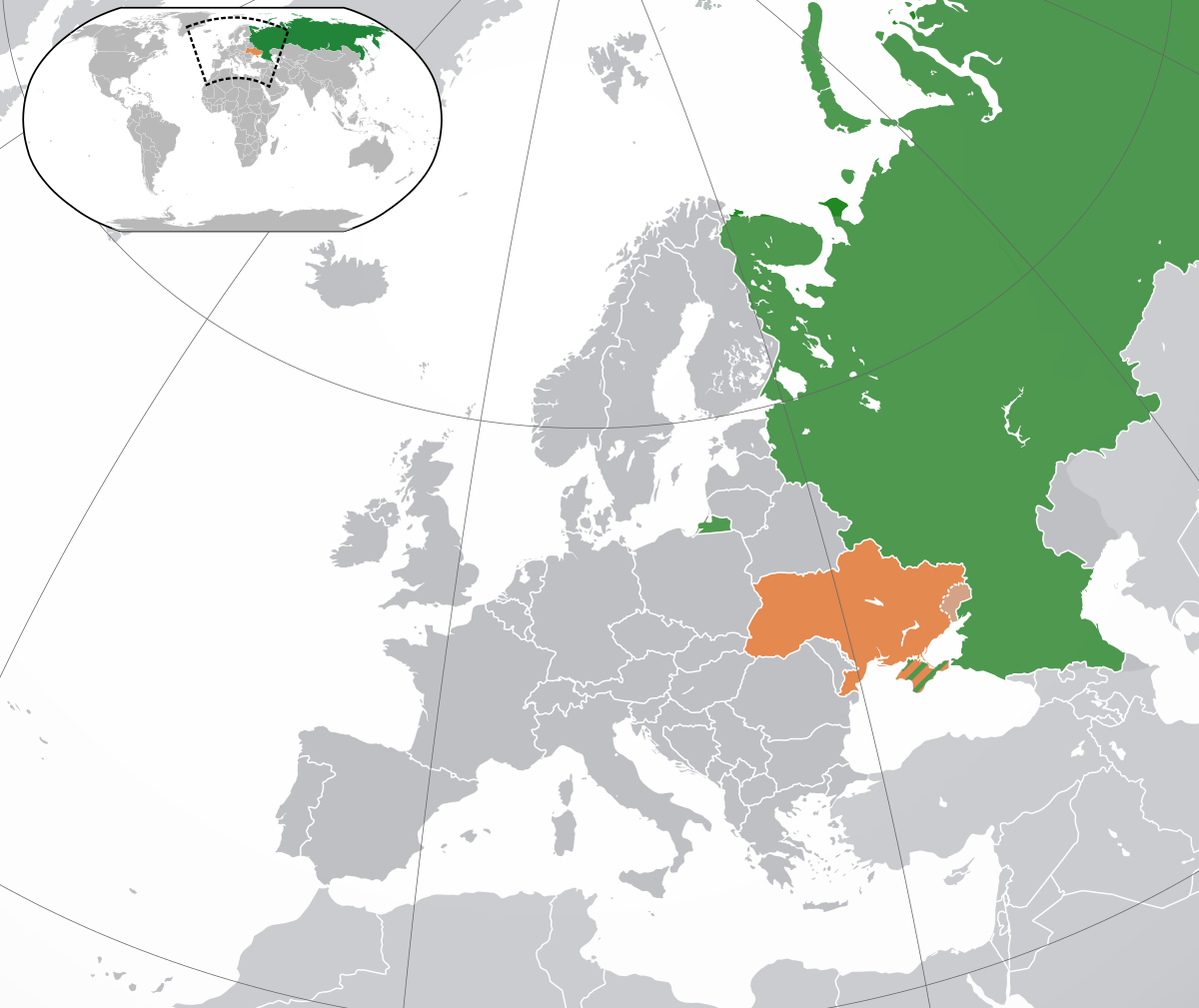 Ukraine Russia Locator in Europe.svg