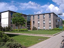 One of the detached blocks of Cavendish Hall. University Park MMB A1 Cavendish Hall.jpg