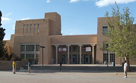 Zimmerman Library at University of New Mexico