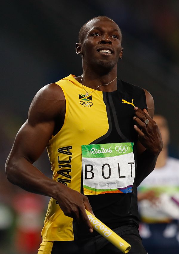 Bolt at the 2016 Summer Olympics