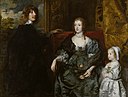 Van Dyck - Algernon Percy, 10th Earl of Northumberland (1602-1668) his First Wife Lady Anne Cecil (d.1637), and their Daughter, Lady Catherine Percy (1630-1638), circa 1633 - 1635.jpg