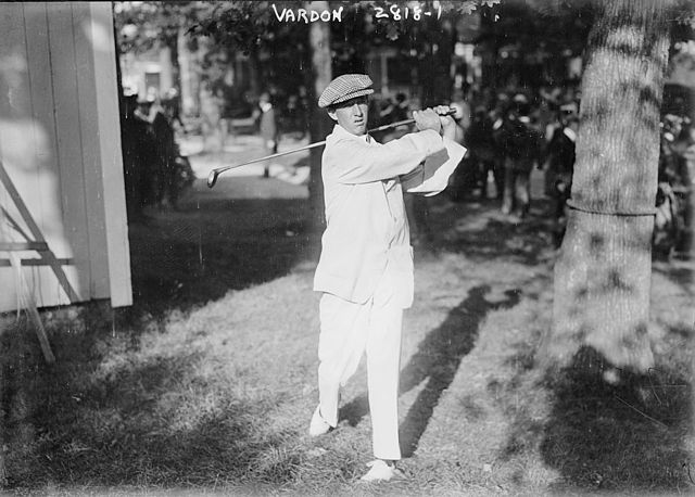 Vardon at the 1913 U.S. Open