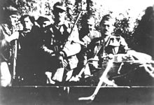 Venko Markovski and Haxhi Lleshi near Debar 1943.jpg