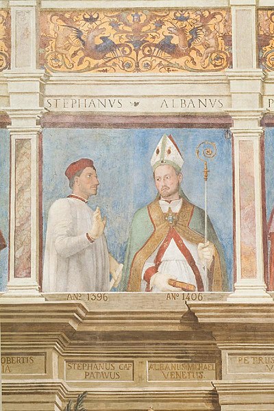 File:Vescovi Padova - Stefano Carrara e Albano Michiel - Palazzo vescovile - Padova.jpg