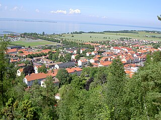 Gränna Place in Småland, Sweden