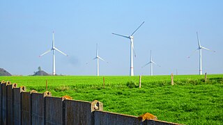 Les éoliennes.