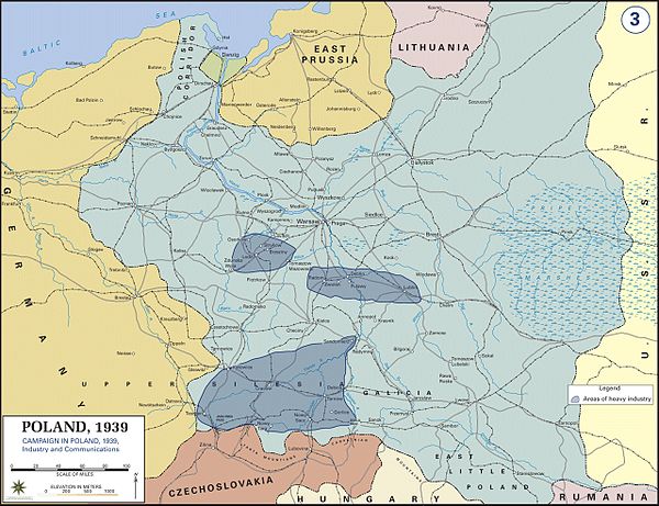 Industry and communications in Poland before the start of the Second World War