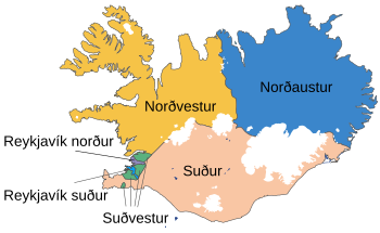 Wahlkreise in Island.svg