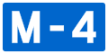 File:Wegschild Montenegro M-4.svg