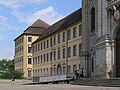 Westfassade des Schlossbaus am Kirchplatz