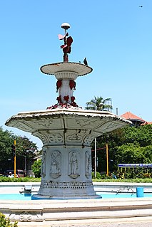 Wellington Fountain Historic fountain in Mumbai, India