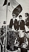 Wendy Dell at the 1971 Pan American Games at the Medal Podium.jpg