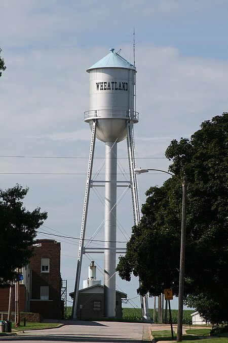 Wheatland Iowa 20090712 Water Tower.JPG