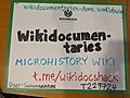 Wikimania 2019 Hackathon poster - Wikidocumentaries.jpg