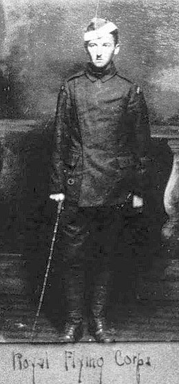 Cadet Faulkner in Toronto, 1918