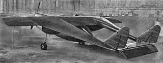 Willoughby Delta 8 twin-engined aerodynamic test bed for a proposed flying wing airliner