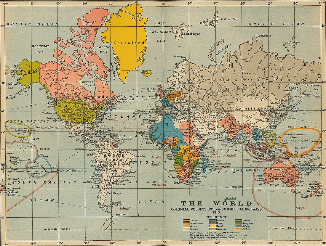 دیس لسٹ بلحاظ آبادی 1900