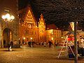 Wroclaw, Poland (Town Hall by night).jpg