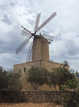 Xarolla Windmill functioning working zurrieq malta
