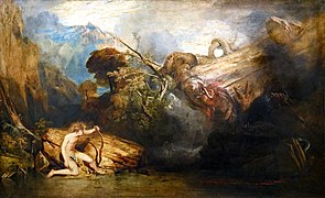 Apollo and Python - William Turner - Tate Britain.