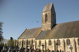 Църквата Сен Етиен и замъкът