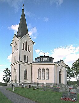 Öggestorps kyrka i juli 2010