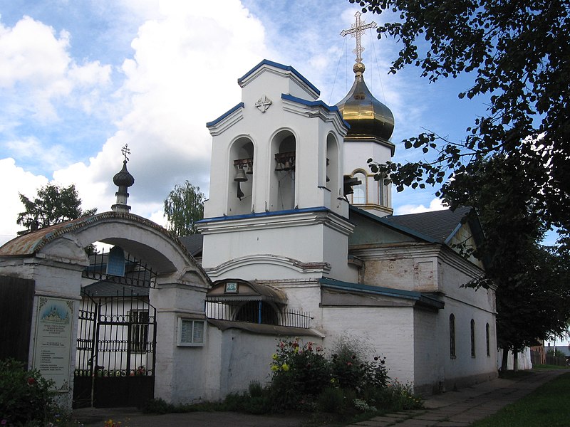 Крестовоздвиженский мужской монастырь в Слободском, Кировская область, 1599 г.