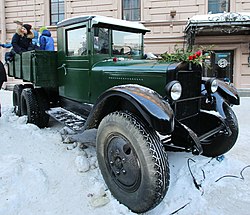 A ZIS-6 helyreállítása Szentpéterváron (2019)