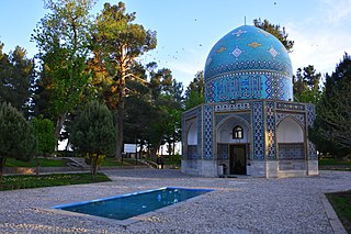 <span class="mw-page-title-main">Mausoleum of Attar of Nishapur</span> Resting place of a famous Sufi poet in Nishapur