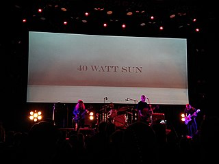 <span class="mw-page-title-main">40 Watt Sun</span> British rock band