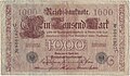 1000 Mark, banknote, front, 1910