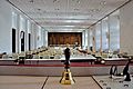 * Nomination Plenarsaal im Landtag Mecklenburg-Vorpommern --Ralf Roletschek 20:16, 5 July 2013 (UTC) * Decline Sorry, but since only the foreground is sharp. Also found on the left side, a sensor spot. --Steindy 22:44, 5 July 2013 (UTC)