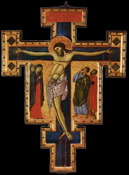 File:13th-century unknown painters - Crucifix - WGA23871.jpg