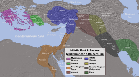 14 century BC Eastern Mediterranean and the Middle East.png