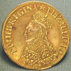 Media libra de oro de 1560–61.