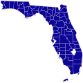 1940 United States Senate Election in Florida by County