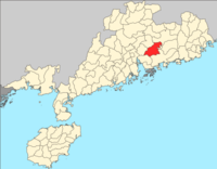 1946年博罗县位置图.png