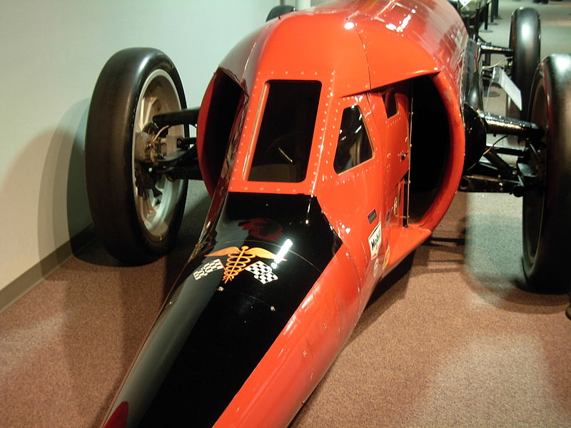 File:1960 Flying Caduceus Streamliner Jet-Powered Car (1418410323).jpg