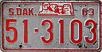 1963 South Dakota license plate.jpg