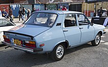 1986 Dacia 1310 TLX in Light Blue, rear right.jpg