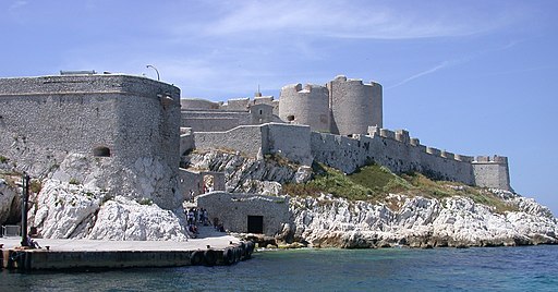 20030614-204 Marseille Château d'If From Ferry