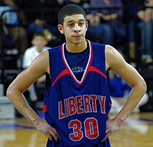 Curry with Liberty in 2009