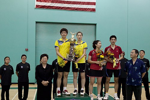 Lee won the mixed doubles title at the 2011 U.S. Open partnered with Ha Jung-eun