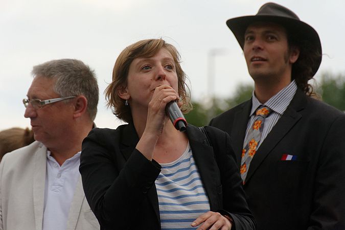 Inauguration de la nouvelle piste du stade.