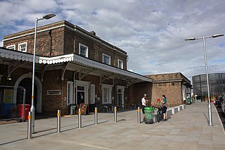 Taunton railway station is a junction station on the route from London 